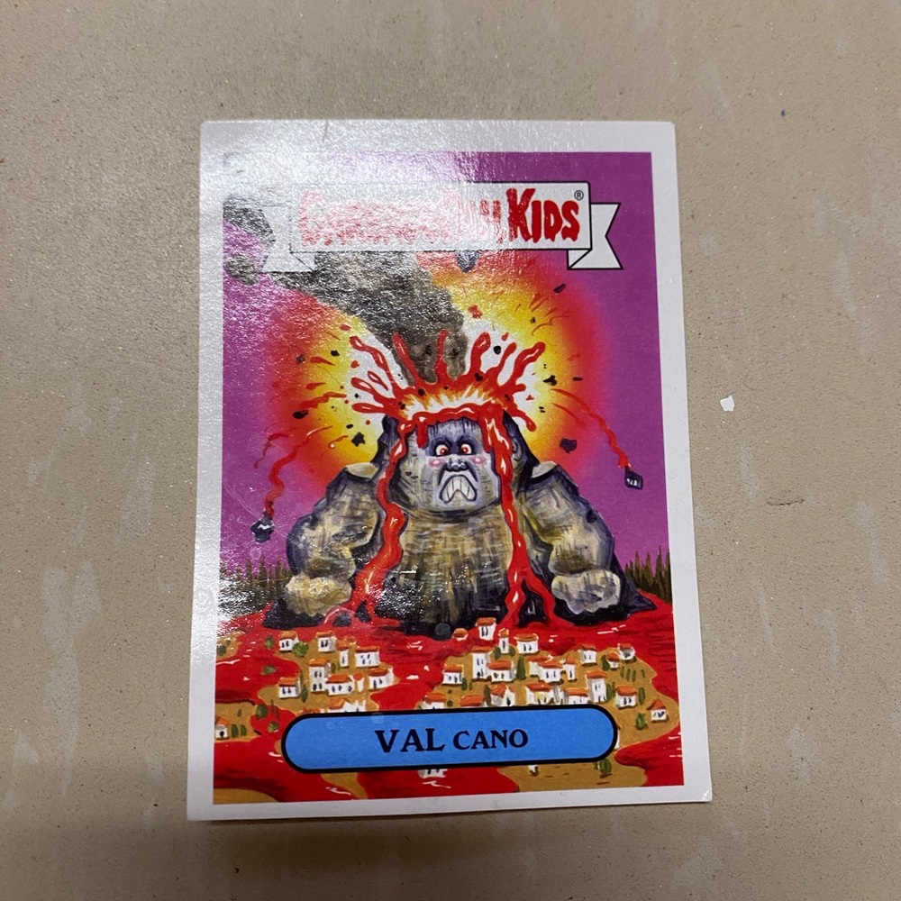 **FREE** Garbage Pail Kids Natural Disasters Val Cano Trading Card